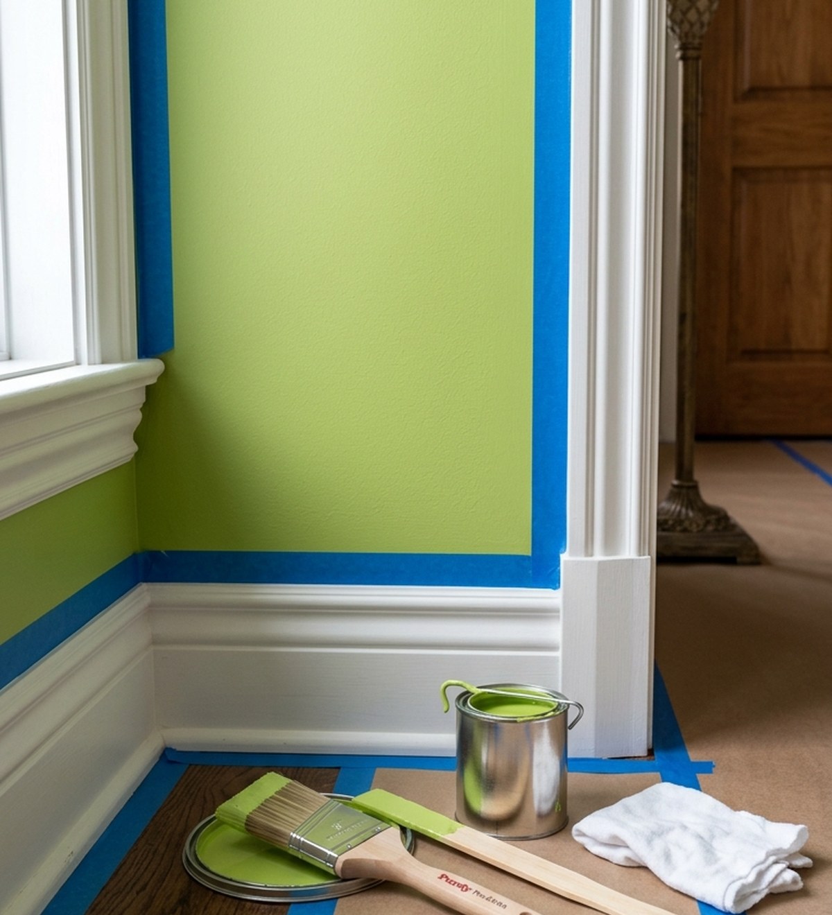 Preparation professionnelle avant peinture interieure a Repentigny